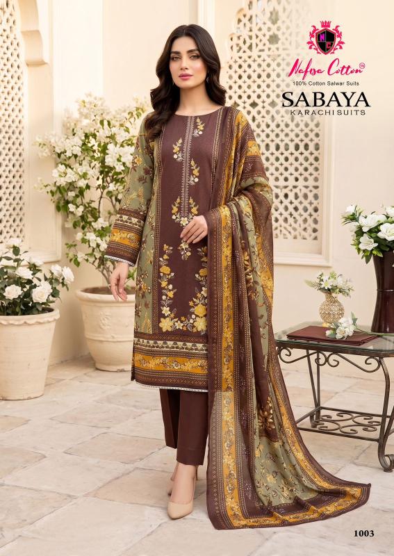 Nafisa sabaya vol-1 textiles wholesale dress material bengaluru karnataka